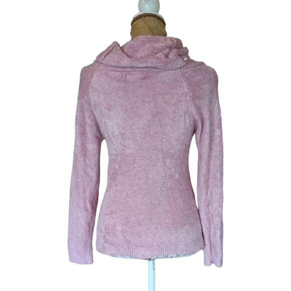 Softies Baby Pink Cowlneck Sweatshirt - Picture 2 of 3